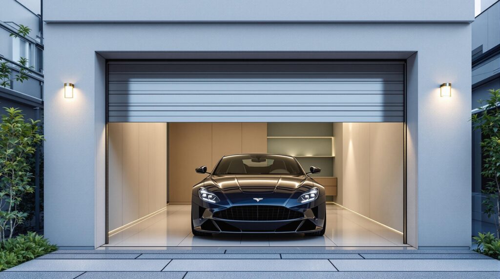 電動シャッター付きガレージハウス賃貸の安全性メリット